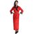 Belle Nuits Women's Multi-Coloured Satin Lingerie Robe Set Combo