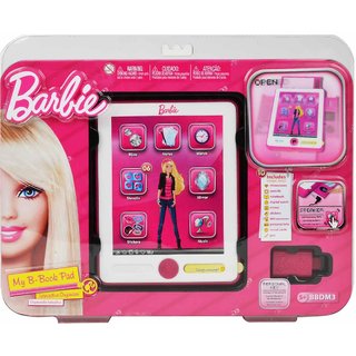 barbie my b book pad tablet price