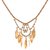 The99Jewel Austrian Stone Gold Plated Roll Chain Necklace - AAB0353