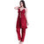 Belle Nuits Women's Solid Full Length Top  Pyjama Set