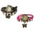 Butterfly ladies watch Combo Vintage Design Watches (BLACK  PINK) BrandedKing