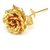 INTERNATIONAL GIFT 24k Gold Finish Rose With Gift Box - Gift For Loves Ones, Valentine's Day, Mother's Day, Anniversary, Birthday