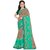 Karishma Green Georgette Lace Saree With Blouse