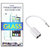 Tempered Glass Screen Protector Xolo Era With 3.5mm Jack Splitter