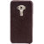 Stuffcool Leather Hard Back Case Cover for Asus Zenfone 3 ZE520KL - Brown (Feather Light Weight Case)