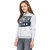 Wrangler Grey Plain Casual Sweatshirt for Women