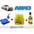 Abro Car Cleaning kit (Shampoo Bottle +Wax Polish + Microfiber Cloth)