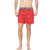 Basics Casual Printed Red 100% Cotton Comfort Boxer Shorts