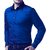 Men's Solid Formal Blue Shirt