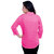 Magrace Womens Combo Of 4 Rayon Tops With Colours Blue, Pink, Gajari And Black