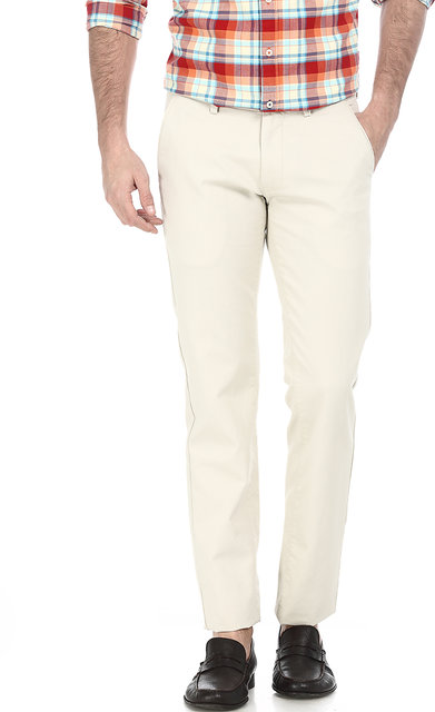 Buy Basics Black Solid Low Rise Tapered Fit Trousers for Men Online @ Tata  CLiQ