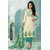 1 Stop Fashion White Printed Crepe Salwar Suit Material