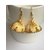 Cream Color Designed Silk Thread Designed Earrings(VA3)