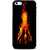 Mikzy Bonefire Effect Printed Designer Back Cover Case for Iphone 5/5S
