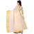 Kunika Saree White Colors Cotton Saree With Blouse