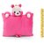 Tickles Pink Teddy Cushion Stuffed Soft Plush Toy 33 cm