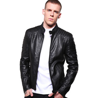 Shopclues leather jacket on sale