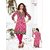 Shree Ganesh Pranjul Womem's Unstitched Cotton Kurti Material Pink P1011