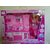 barbie doll kitchen furniture set girl gift