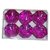 Atorakushon Pack of 6 Decorative Colorful Dimond Shape Gel Wax Designer floating Candles for diwali Birthday Party DECOR