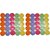 Tea Light Candle  (Multicolor, Pack of 100)
