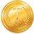 EUPHORIA by A.Himanshu 24KT (999) 1 Gms  Gold Coin