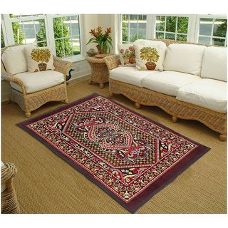 Buy K Dcor Polyester Washable Anti-Allergic Carpet (5x7 ...