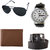 Fast Fox Belt Wallet and Lotto Watch Combo Set of 4