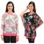 Timbre Women / Girls Stylish Georgette Tops And Kaftan Combo Pack Of 2