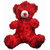 NoVowels Soft Teddy Red Color 34Cm