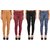 Timbre Women Stylish 100Cotton 4 Way Stretch Jeggings Combo Pack Of 4 -2 Pocket
