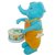 only4you Playking Funny Windup Elephant Drummer Toy
