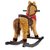 Playking Children Classic Rocking Horse Rider Toddler Kids Toy Saddle Ride Gift with Song