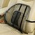 Pegasus Premium Mesh Ventilation Back Rest with Lumbar Support For Lodgy