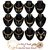 Shital Jewellery Gold Plated Traditional/Ethnic Combo of 9 Necklace Set 1 Pendent Set 1 Pair of Payal  1 Saree Brooch For Women