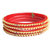 Sukkhi Alluring Gold Plated Bangles for women girls made up of pure gold plated bangles