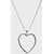 The99Jewel Silver Plated Statement Chain Pendant - AAB0475