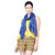Uso Uno Navy Printed Cotton  Women'S Scarf, Stole, Dupatta