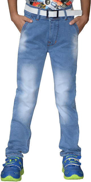 High Waist Blue Kids Girl Denim Jegging, Party Wear, Slim Fit at Rs  280/piece in Delhi