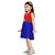 Midage Girl's Self Design Party Wear and Birthday Special Frock