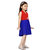 Midage Girl's Self Design Party Wear and Birthday Special Frock