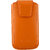 Emartbuy Sleek Range Orange PU Leather Slide in Pouch Case Cover Sleeve Holder ( Size LM2 ) With Pull Tab Mechanism Suitable For Sony Xperia E5