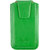 Emartbuy Sleek Range Green PU Leather Slide in Pouch Case Cover Sleeve Holder ( Size LM2 ) With Pull Tab Mechanism Suitable For ZTE Blade L3