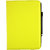 Emartbuy Odys WinPad 10 - 2 in 1 Tablet 10.1 Inch PC Universal ( 9 - 10 Inch ) Yellow Padded 360 Degree Rotating Stand Folio Wallet Case Cover + Stylus
