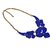 Jewel Touch Rock n sapphire Alloy, Acrylic Necklace