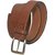 Stylox Brown Synthetic Leather Belt