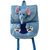 Ultra Elephant Face School Bag 14 Inches - Blue