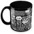 Tuelip Beautiful Living Good Printed Full Black Tea And Coffee Ceramic Mug 350 ML