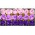 Looks United Fragrant Purple Rose Bud Flower Petal Soap ( 18 Rose Flower Soap )