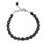 Pearlz Ocean 7.5 Inch  Dyed Black Fresh Water Pearl Bracelet